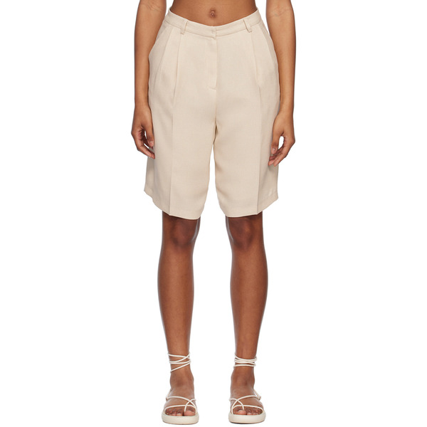  Youth Beige Low-waisted Shorts 