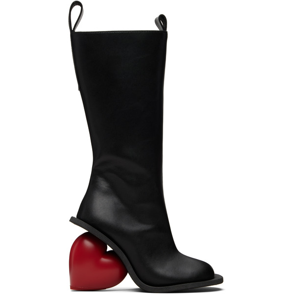 Yume Yume Black Love Tall Boots 