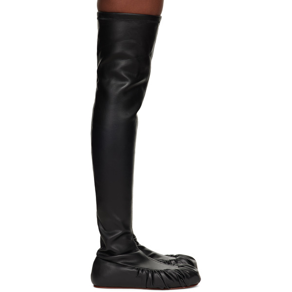  Yume Yume Black Overknee Ballerina Tall Boots 