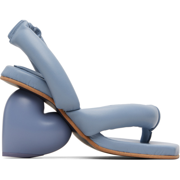  Yume Yume Blue Love Heeled Sandals 