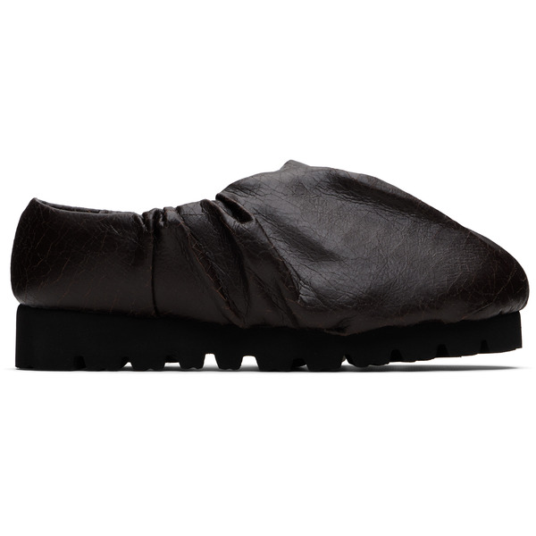  Yume Yume Brown Camp Low Loafers 