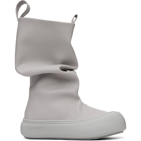  Yume Yume Ssense Exclusive Gray Low Fisherman Boots 