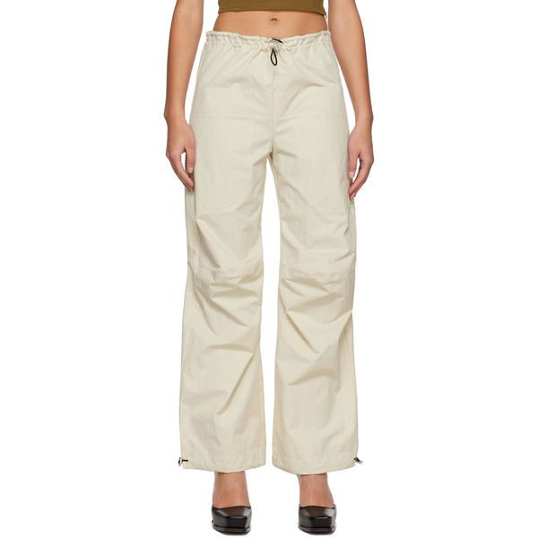  Yuzefi Beige Drawstring Lounge Pants 