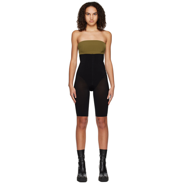  Yuzefi Black Hook-eye Shorts 