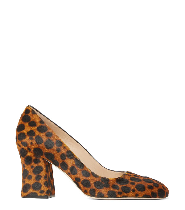  Stuart Weitzman Curveblock 85 Pump - Woman  Toffee 35.5 