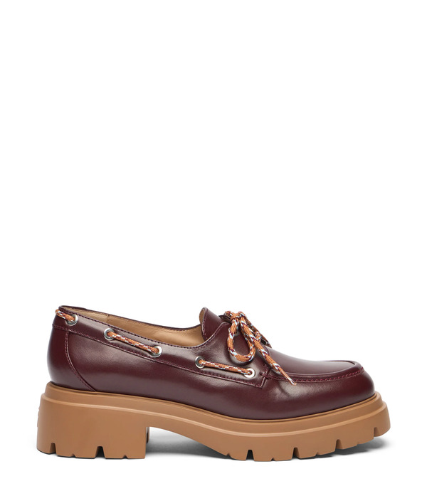  Stuart Weitzman Hudson Moccasin - Woman  Boysenberry 36 
