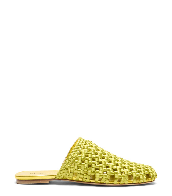  Stuart Weitzman Marina Mule - Woman Sandals Ocre/citrine 37.5 