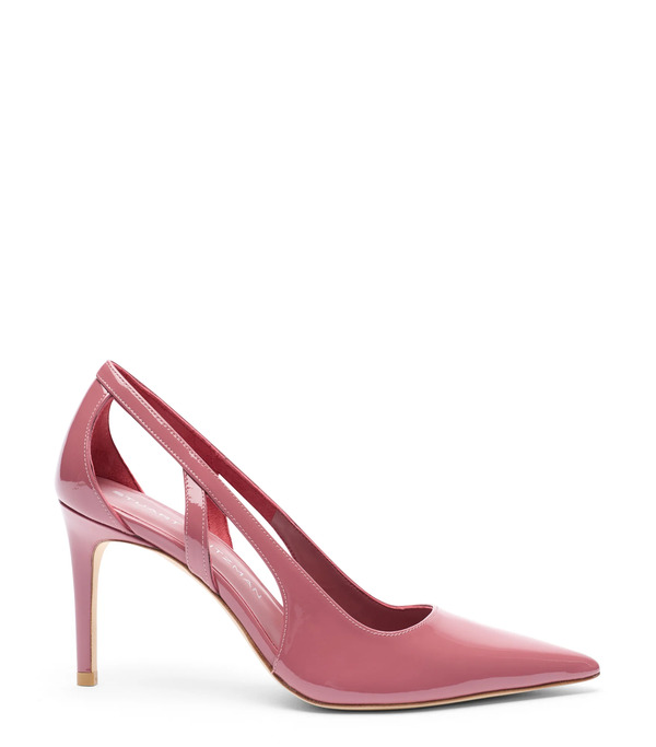  Stuart Weitzman Stuart Power Cutout 85 - Woman Pumps Dusty Berry 39.5 