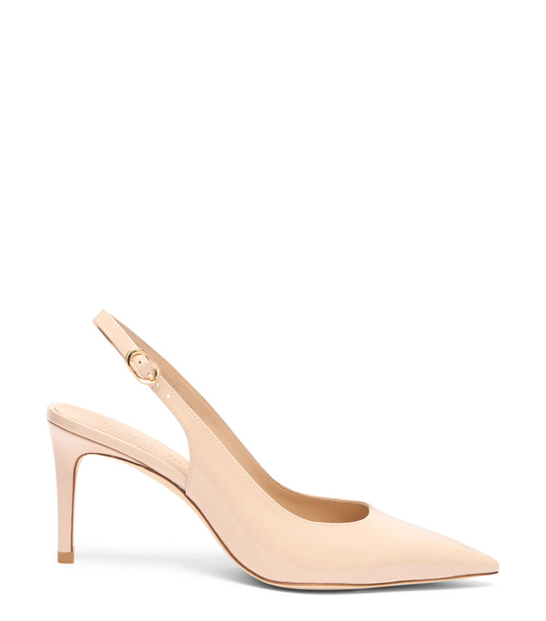  Stuart Weitzman Stuart Power Slingback 75 - Woman Slingback Barely Beige 39.5 