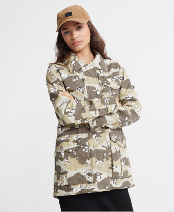  Superdry All Over Print Desert Rookie Jacket 
