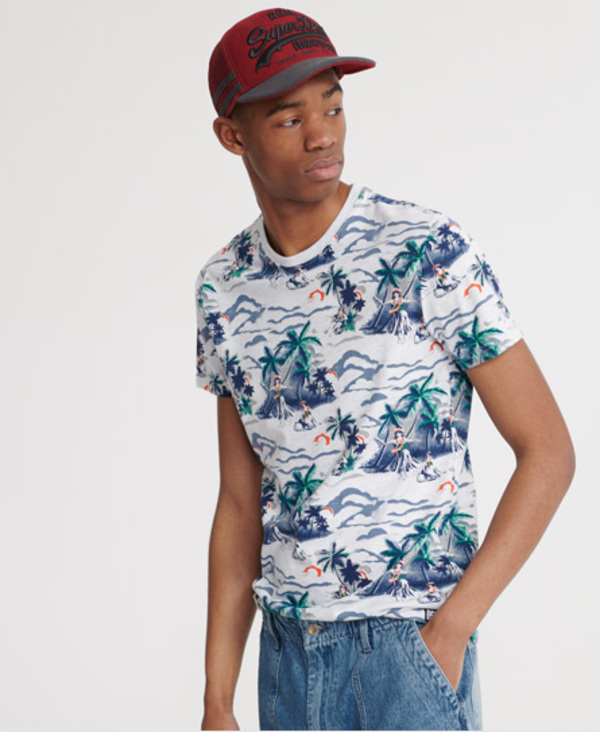  Superdry All Over Print Floral T-shirt 