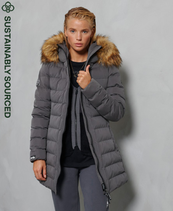  Superdry Arctic Tall Puffer Coat 