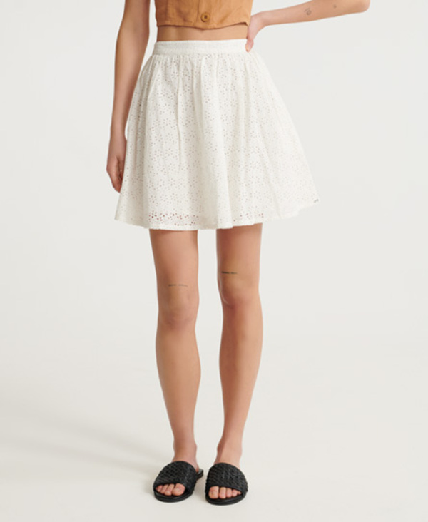  Superdry Blair Broderie Skirt 