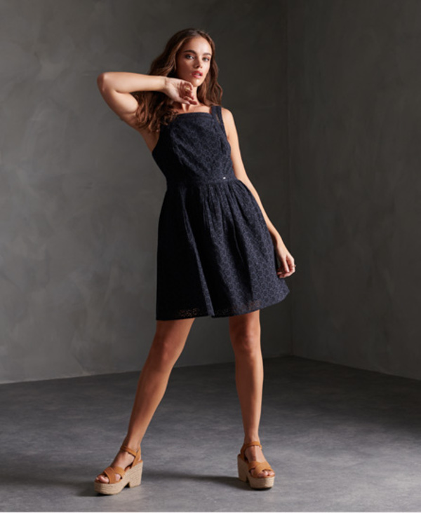 Superdry Blaire Broderie Dress 