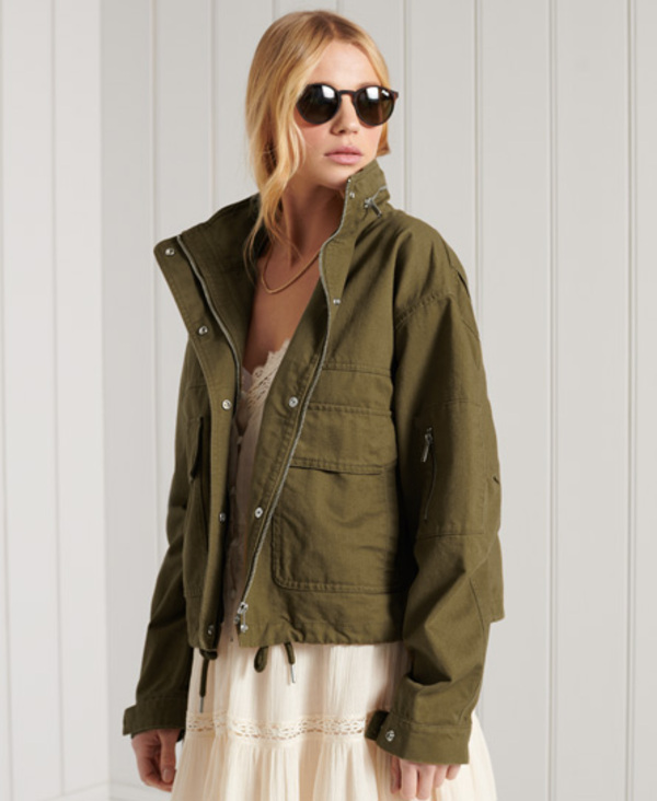  Superdry Bora Cropped Jacket 