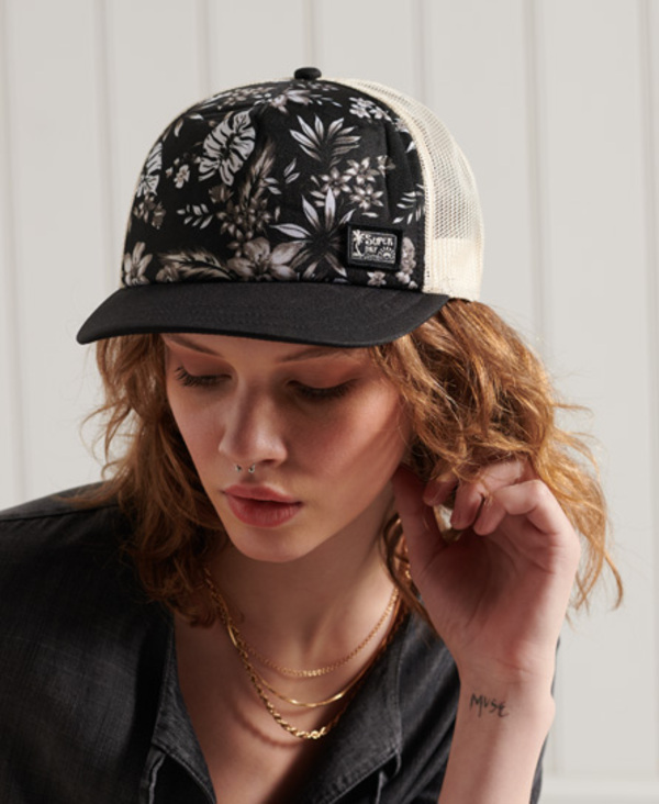  Superdry Cali Print Trucker Cap 