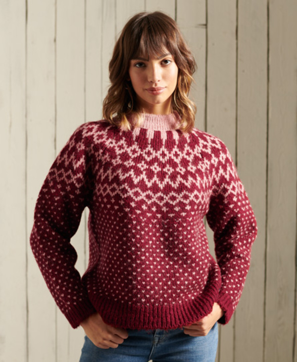  Superdry Chunky Jacquard Crew Jumper 