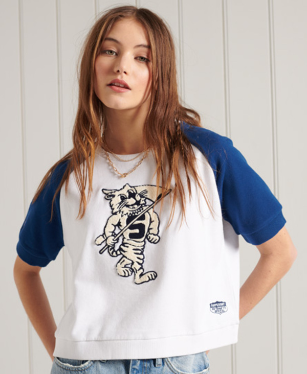  Superdry Collegiate Colour Block Sweat T-shirt 