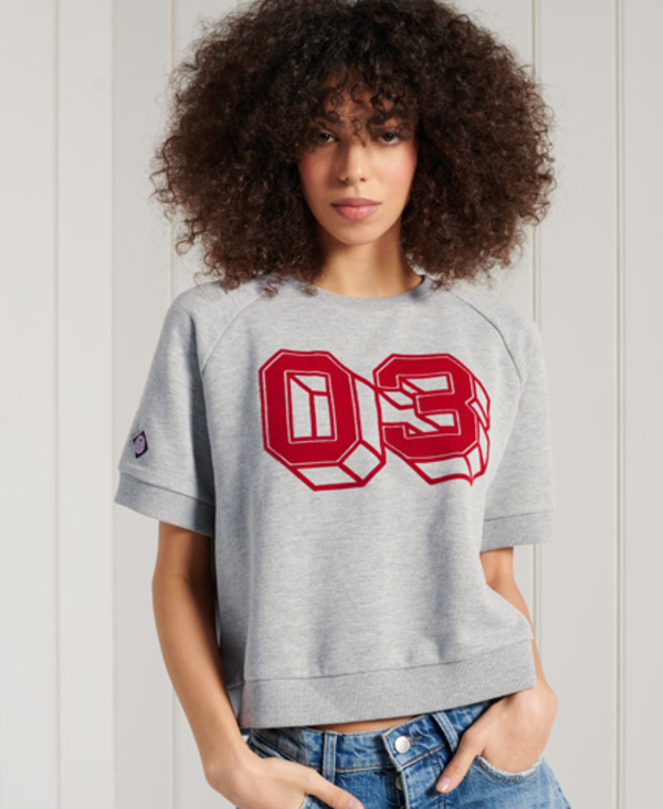  Superdry Collegiate Colour Block Sweat T-shirt 