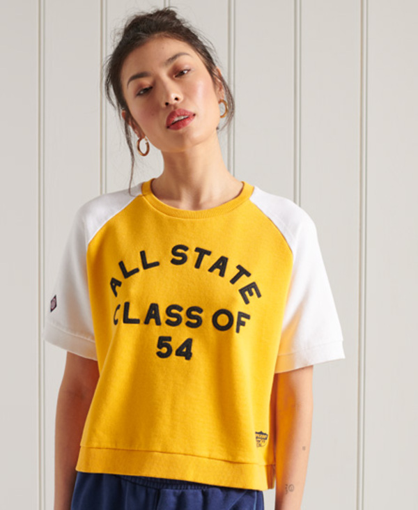 Superdry Collegiate Colour Block Sweat T-shirt 