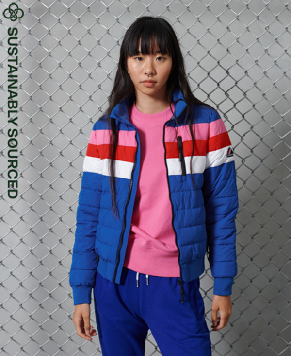  Superdry Colourblock Fuji Bomber Jacket 