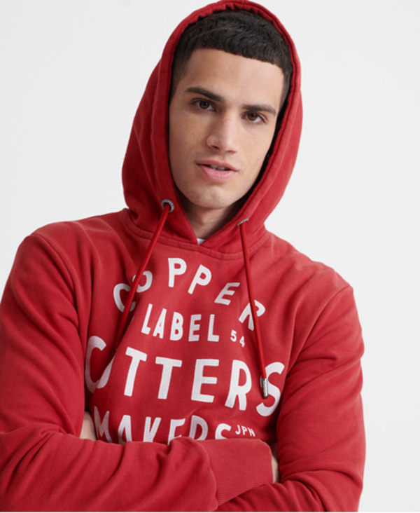  Superdry Copper Label Loopback Hoodie 