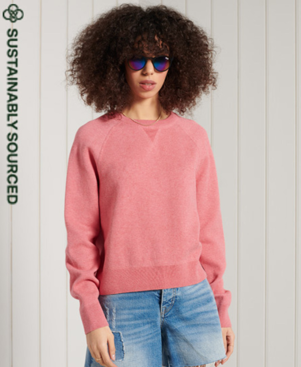  Superdry Core Organic Cotton Crew Jumper 