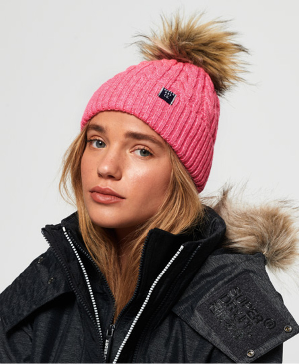  Superdry Croyde Cable Beanie 