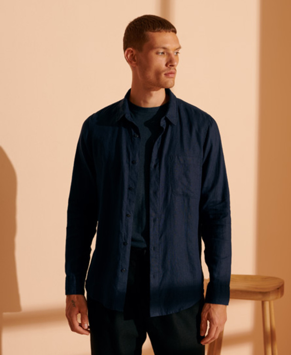  Cult Studios Limited Edition Long Sleeve Linen Shirt 