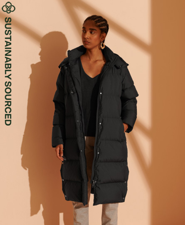  Cult Studios Limited Edition Longline Recycled Down Jacket 