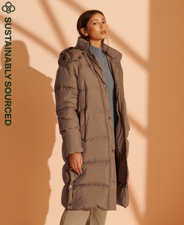  Cult Studios Limited Edition Longline Recycled Down Jacket 