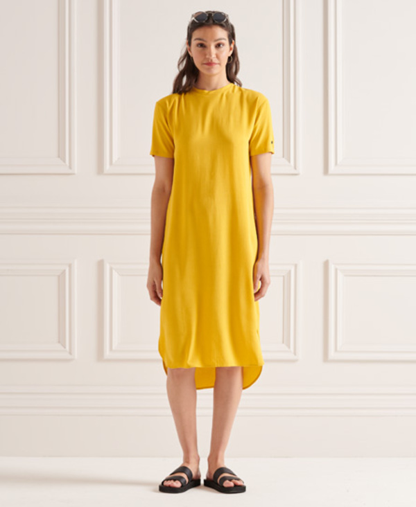  Superdry Curve Hem Shift Dress 
