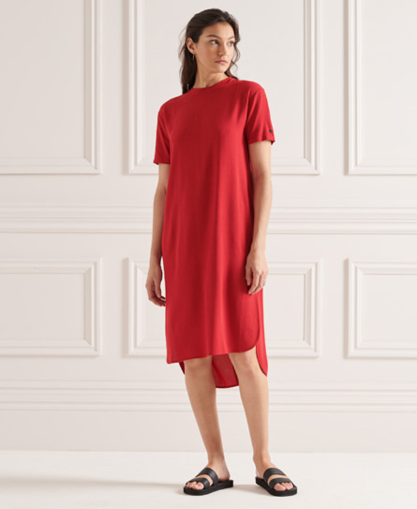  Superdry Curve Hem Shift Dress 