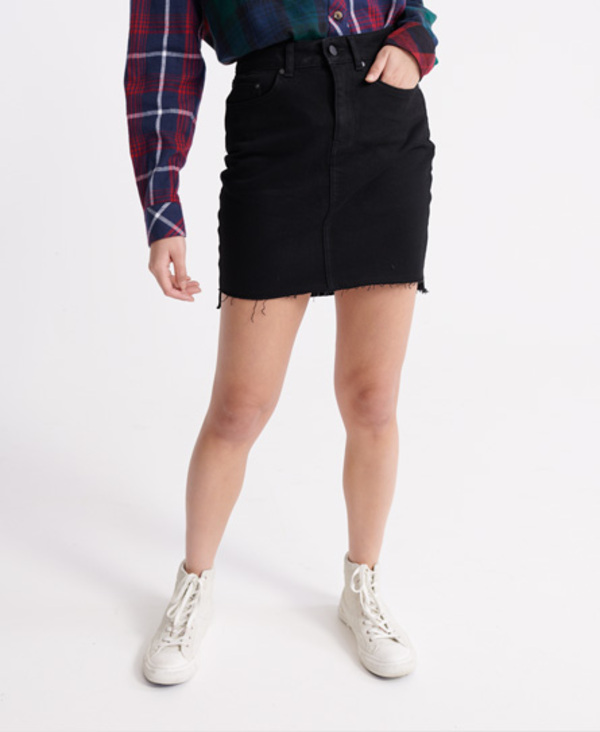  Superdry Denim Mini Skirt 
