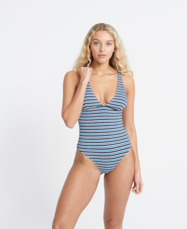  Superdry Edit Stripe Swimsuit 