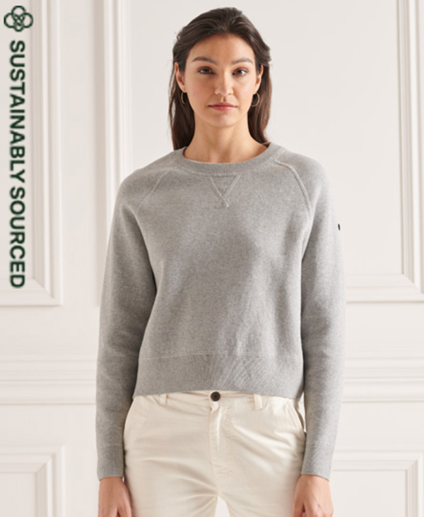  Superdry Essential Organic Cotton Crew Jumper 