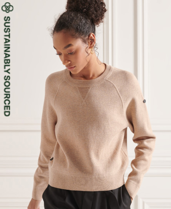  Superdry Essential Organic Cotton Crew Jumper 