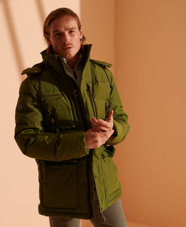  Superdry Expedition Down Parka Coat 