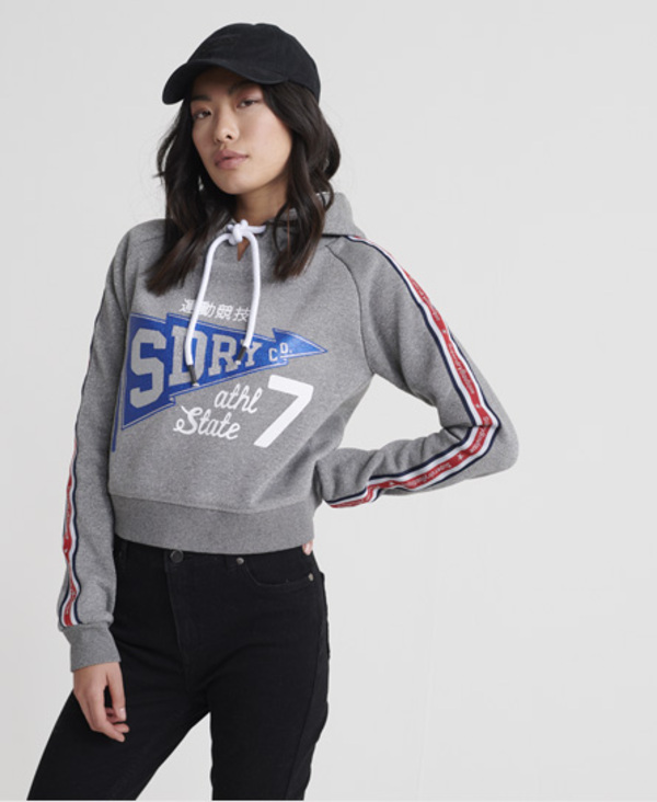  Superdry Flying Boutique Crop Hoodie 