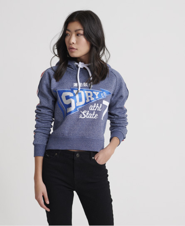  Superdry Flying Boutique Crop Hoodie 