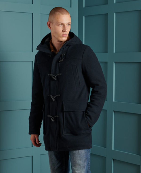  Superdry Foundation Wool Duffle Coat 