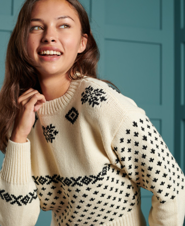  Superdry Fredericka Fairisle Jumper 