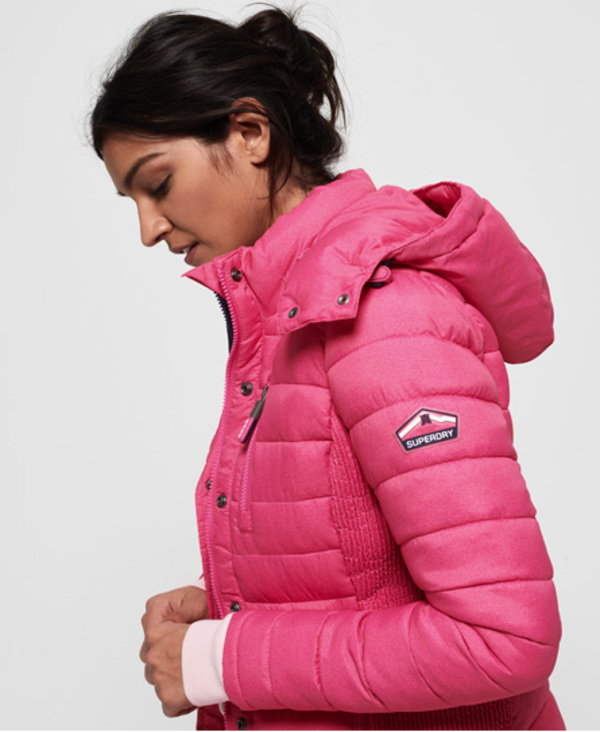  Superdry Fuji Slim Double Zip Hooded Jacket 