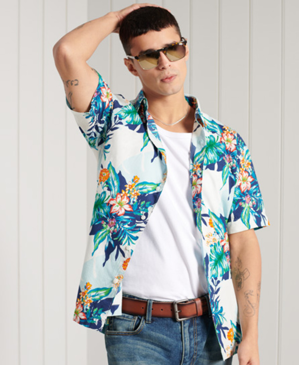  Superdry Hawaiian Box Fit Shirt 