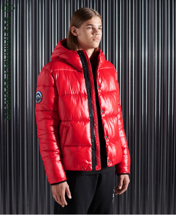 Superdry High Shine Padded Jacket 
