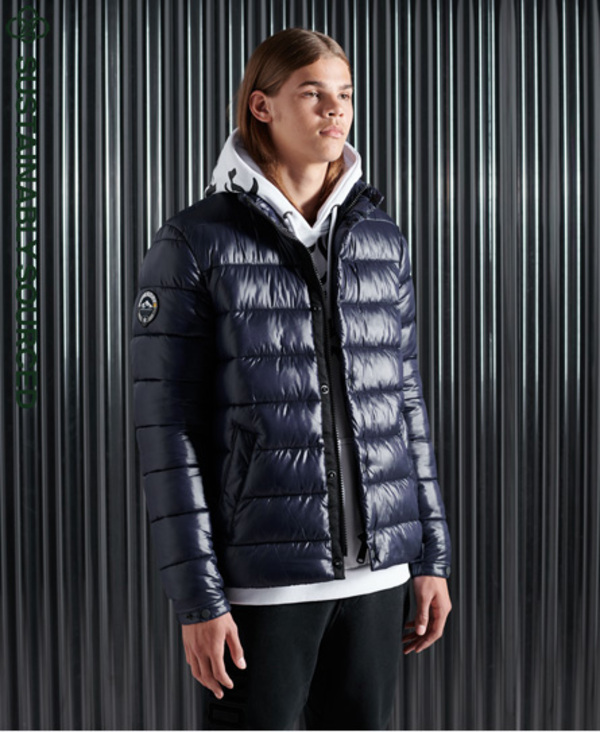  Superdry High Shine Quilted Puffer Jacket 