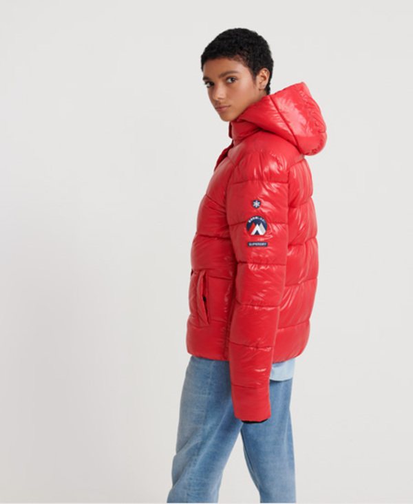  Superdry High Shine Toya Puffer Jacket 