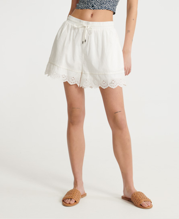  Superdry Lace Broderie Shorts 