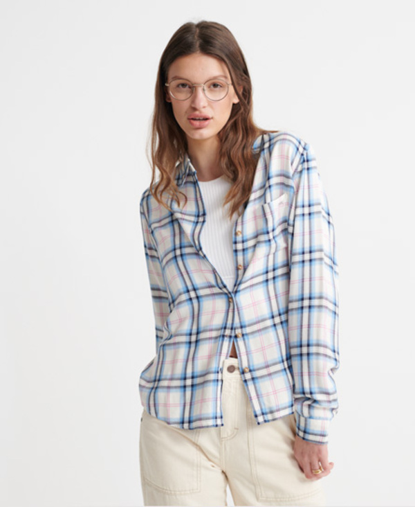  Superdry Lightweight Check Shirt 