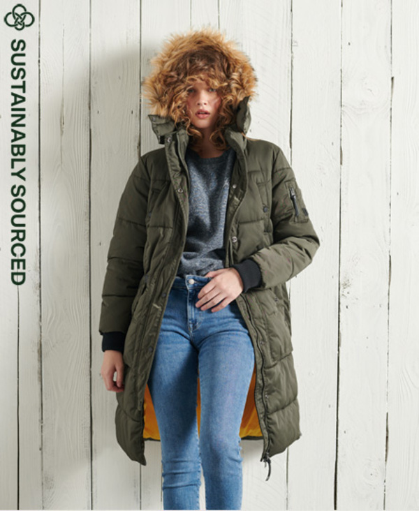  Superdry Longline Chinook Coat 
